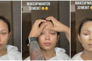 Sat-set cuma 30 menit, wanita di-makeup jadi pengantin Jawa ini hasilnya mirip Aurel Hermansyah
