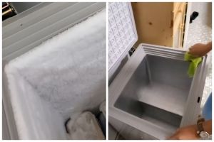 Bukan pakai kipas atau air panas, ini cara cepat bersihkan bunga es di freezer dalam 10 menit