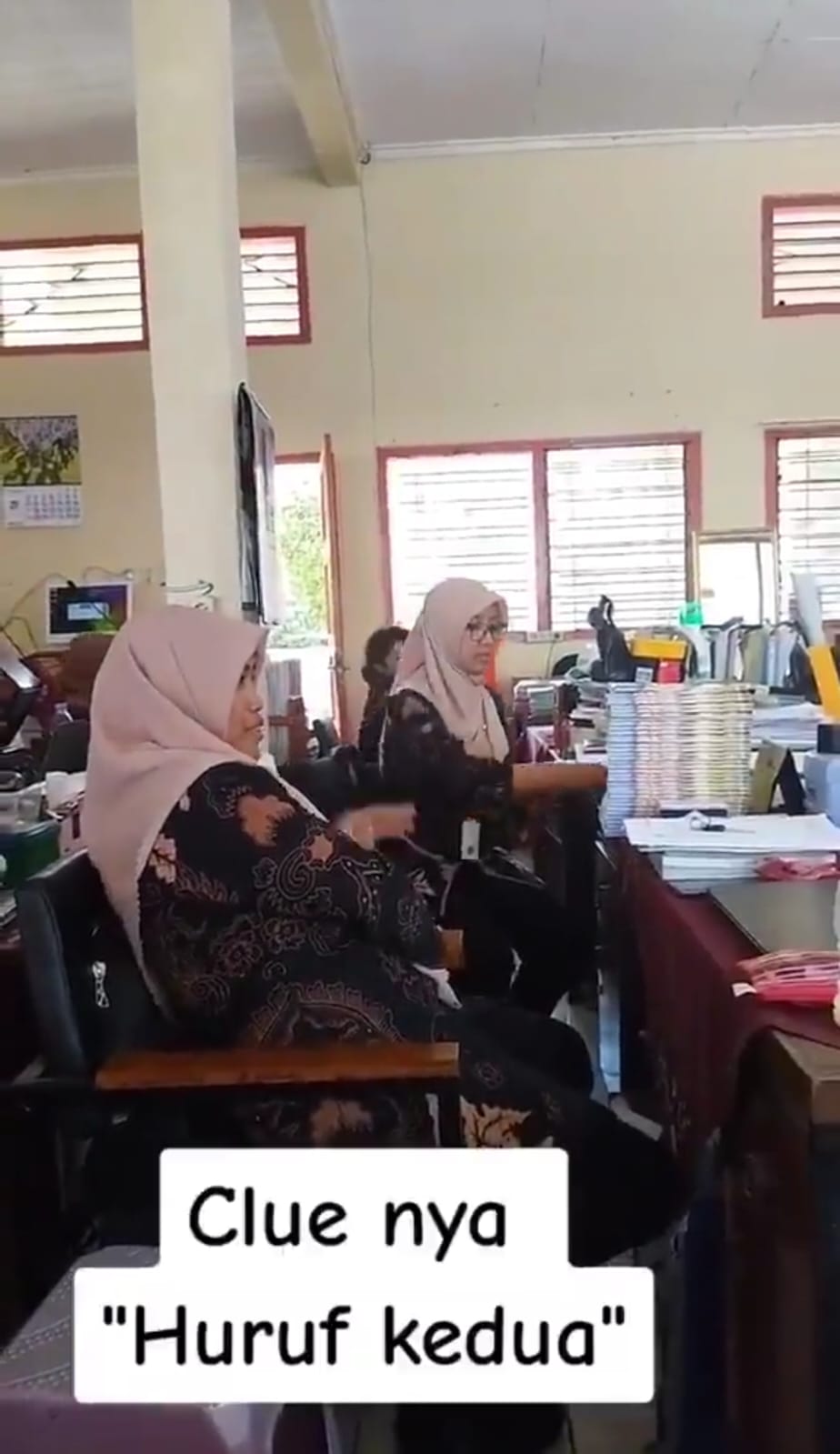 Teka-teki huruf kedua dan ketiga ini butuh beberapa menit baru paham, pertanyaannya menjebak