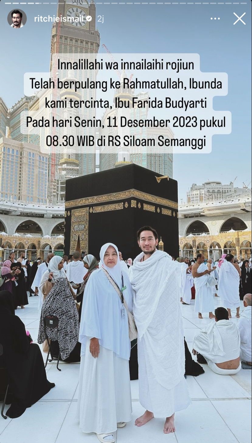 Kabar duka ibunda Jeje 'Govinda' meninggal dunia, berpulang ketika sang anak sedang berada di London