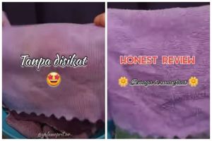 Tak perlu disikat, ini trik cuci serbet dapur yang kumal dan berminyak pakai 1 bahan sederhana