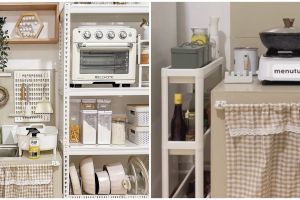 Antisumpek tanpa kitchen set, 11 potret dapur ini penataannya cocok buat tempat masak penuh barang