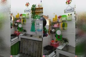 9 Potret dapur di kontrakan sepetak ini penataannya kreatif, ruangan mungil jadi estetik & tak sumpek