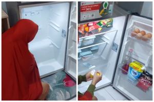 Tanpa cuka, begini cara ampuh enyahkan bau tak sedap di dalam kulkas pakai 1 bahan dapur