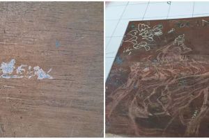 11 Potret kocak hasil karya murid saat gabut di kelas ini bikin guru geleng kepala