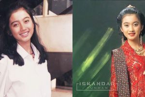 Usia setengah abad cantiknya tak luntur, 7 potret lawas Desy Ratnasari saat SMA ini bikin susah kedip