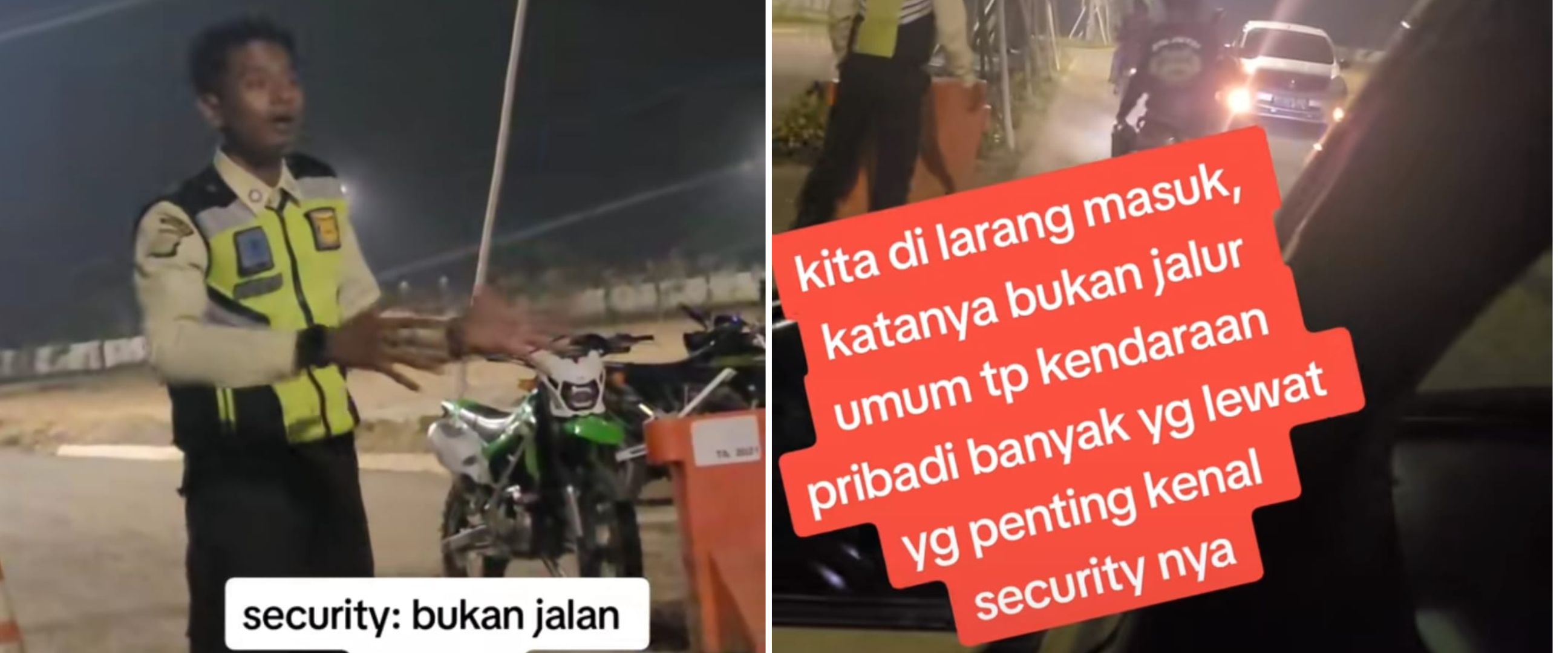 Tingkah emak-emak maksa masuk perumahan cluster ini bikin geram, tak paham meski satpam menjelaskannya
