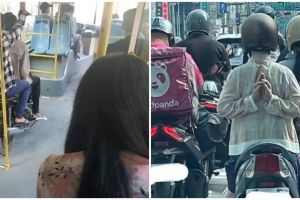 13 Potret kocak tingkah pengendara motor saat di jalanan ini nggak habis pikir, mindblowing abis