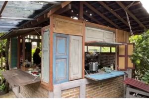 Bak warung makan, 9 potret dapur terpisah ini konsep bangunannya beda dari yang lain
