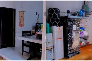 Beratapkan seng, 9 potret dapur minimalis tema monokrom ini meski biasa tapi bikin pengin muji terus