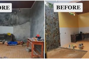 9 Potret dapur semi outdoor tanpa kitchen set ini bikin masak nggak sumpek, kepenatan auto minggat