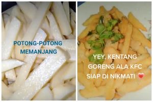 Tanpa direbus atau dimasukkan freezer, ini cara bikin kentang goreng lebih gurih dan renyah tahan lama
