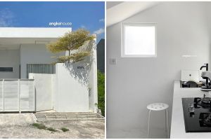 7 Potret dapur monokrom minimalis ini minim perabotan, bikin berasa tinggal di rumah baru tiap hari