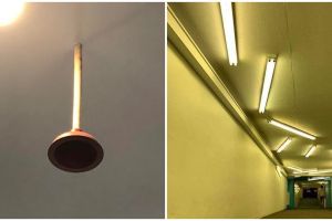 Jangan tengok atas, 11 potret kocak langit-langit atap ini bikin nggak habis pikir