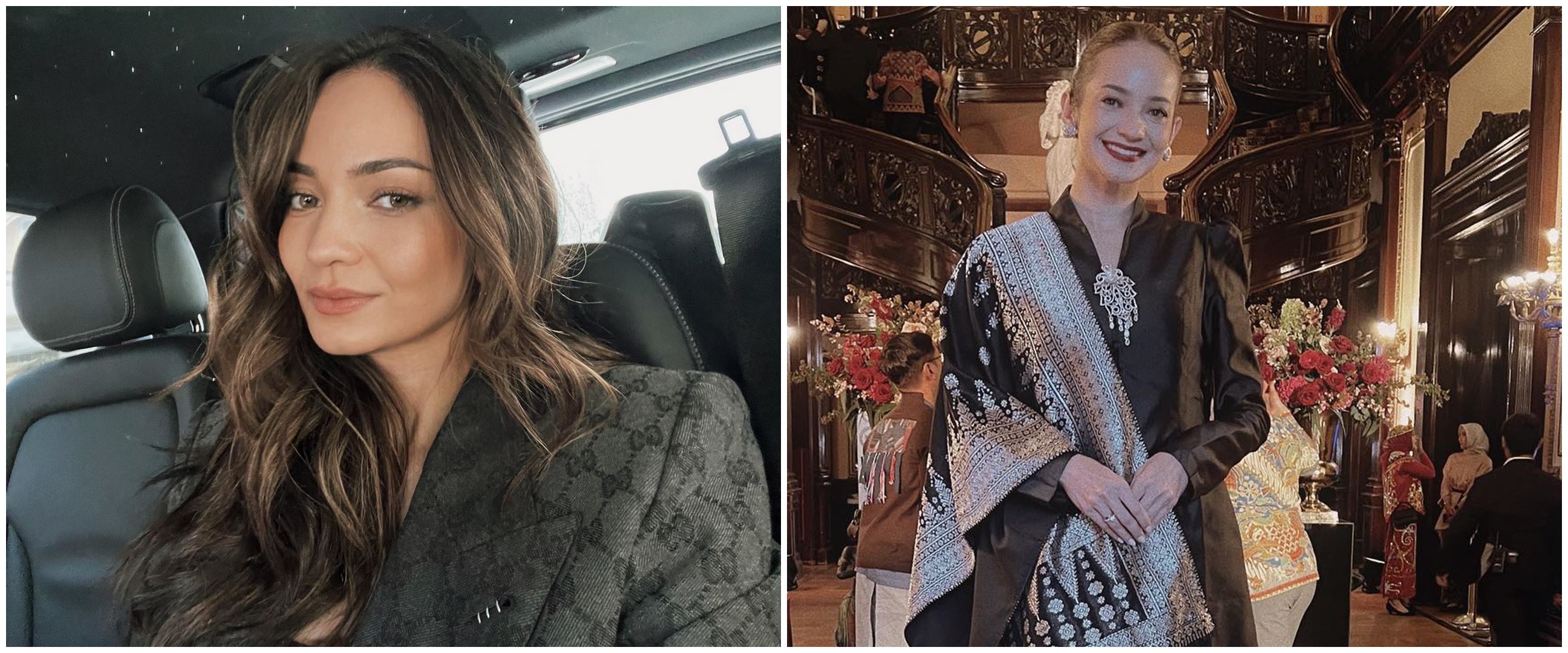 Jadi istri diplomat, 9 potret Enzy Storia kenakan seragam dharma wanita ini pesonanya bak ibu pejabat