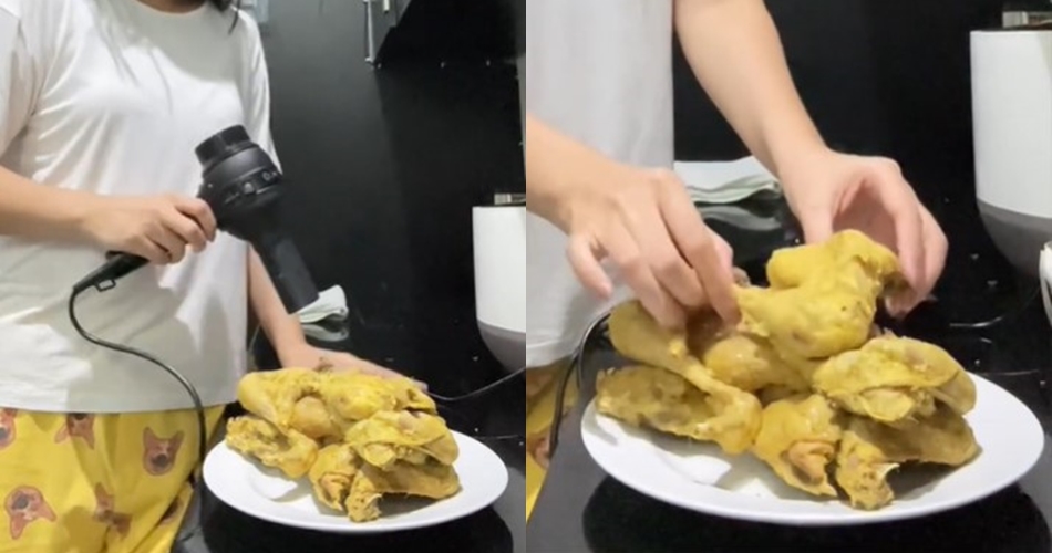 Cara cepat mencairkan ayam beku dalam 1 menit tanpa air panas atau microwave