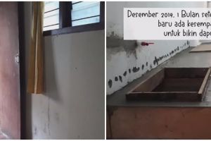 Dapur rumah warisan dirombak ala Japandi mewah tanpa kitchen set, intip 9 potretnya yang bikin mupeng