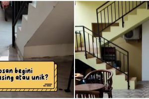 Desain kosan di Jakarta Selatan ini membingungkan bak lewati labirin, tiga lantai tapi ada lima tangga