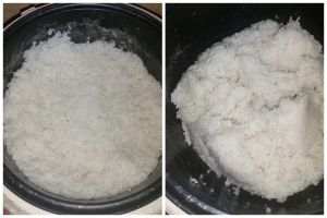 Trik agar nasi tetap pulen, tidak berkerak, dan tak bau meski disimpan di rice cooker pakai 2 alat ini