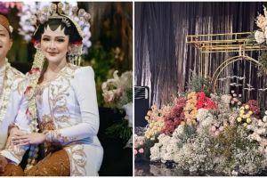 Acaranya bak pernikahan, begini 7 potret dekorasi mitoni anak pertama Bella Bonita dan Denny Caknan