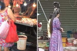 11 Potret kocak tingkah emak-emak belanja di pasar ini bikin nggak habis pikir, cuma mereka yang paham