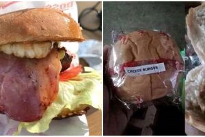 Hidup lagi capek-capeknya malah ketemu 11 potret kocak isi burger nyeleneh, bikin nggak nafsu makan
