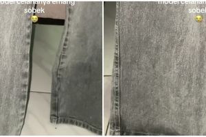 Wanita minta benerin resleting celana ke penjahit, inisiatif si tukang jahit malah bikin nyesek parah