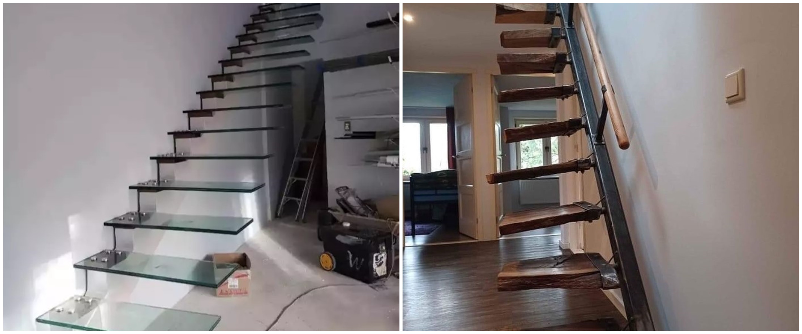 11 Potret kocak desain tangga ini bikin pengguna merasa jadi peserta Ninja Warrior, ngeri-ngeri sedap