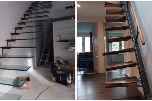 11 Potret kocak desain tangga ini bikin pengguna merasa jadi peserta Ninja Warrior, ngeri-ngeri sedap