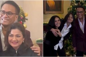 Tetap akrab meski cerai, intip 11 momen keseruan Yuni Shara ikut perayaan Natal bareng mantan suami