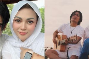 9 Momen Charly van Houten sambut kelahiran anak ketiga, paras sang bayi jadi sorotan