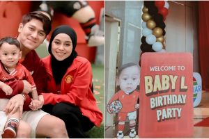 11 Momen ultah ke-2 anak Lesty Kejora dan Rizky Billar, sekaligus umumkan pergantian nama sang putra