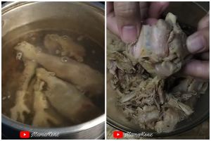 Empuk dalam 14 menit, ini trik merebus ayam kampung agar hemat gas tanpa presto dan daun pepaya
