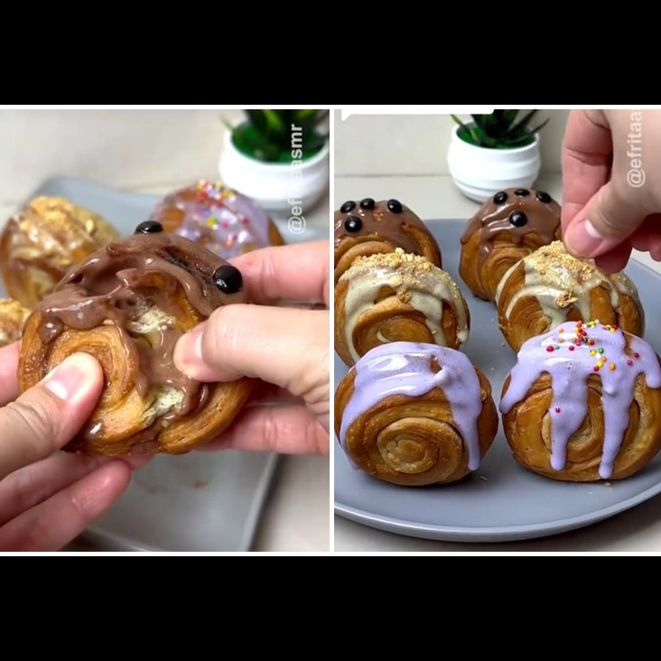 Tanpa oven atau mixer, ini trik praktis bikin cromboloni viral semakin renyah dan lumer