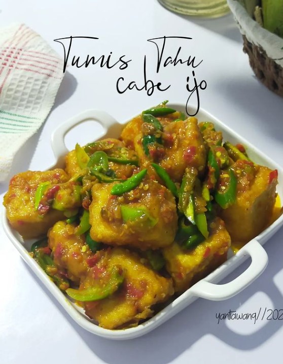 13 Resep tumis tahu aneka bumbu, lezat, praktis, dan sederhana