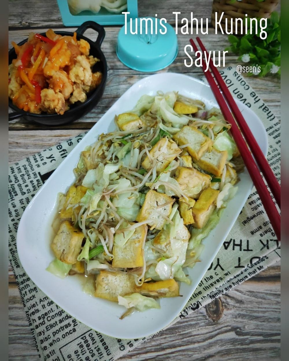 13 Resep tumis tahu aneka bumbu, lezat, praktis, dan sederhana