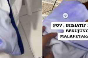 Niat ringankan beban, suami ini justru rusak satu-satunya baju kerja istri, jadi susah berkata-kata