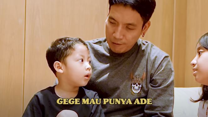 Desta panik Miguel anak bungsunya minta adik lagi, tanggapan bijak Megumi jadi sorotan