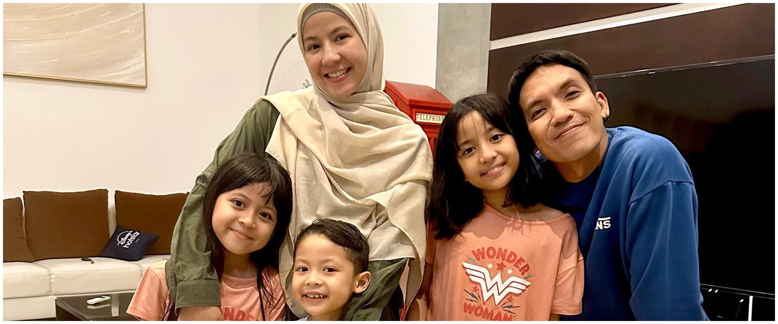Desta panik Miguel anak bungsunya minta adik lagi, tanggapan bijak Megumi jadi sorotan