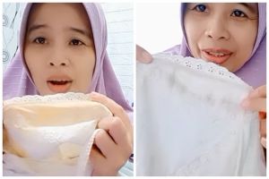 Tanpa disikat dan dikucek kuat, ini cara hilangkan noda kuning di mukena cuma tambah 1 bahan dapur