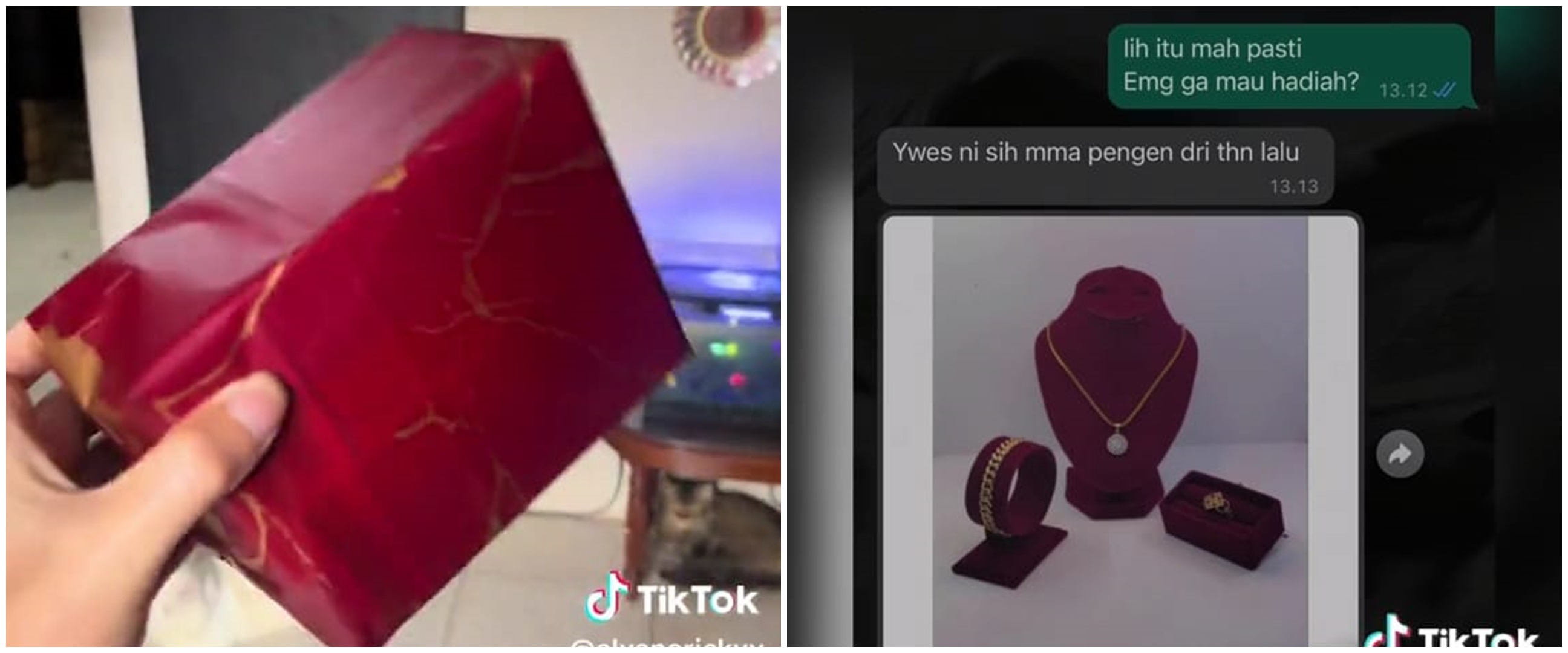 Momen cowok pengin kasih kado ke emak awalnya haru ini endingnya nggak ketebak, bikin tepuk jidat
