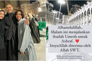 Wujudkan keinginan Ashraf Sinclair, ini 11 momen BCL laksanakan umrah untuk mendiang suami
