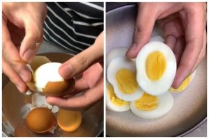 Bukan diberi garam, ini trik merebus telur agar mudah dikupas dan matang sempurna dalam 15 menit