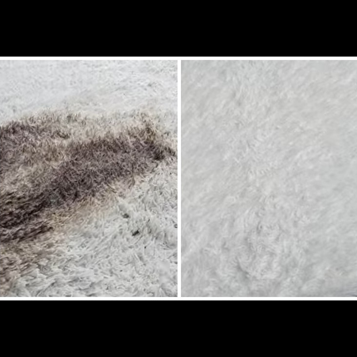 Tak pakai mesin cuci, ini trik ampuh memutihkan karpet bulu dekil modal tambahan 2 bahan dapur