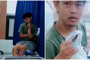 Momen haru pria down syndrome tak lelah jaga ibunya di IGD, bukti cinta dan bakti anak ke orang tua