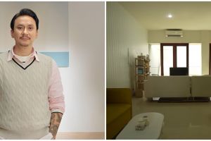 Buka pintu rumah langsung tampak dapur, intip 7 potret dapur minimalis Vincent Rompies yang sederhana