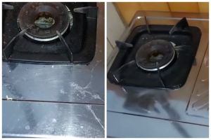 Tanpa baking soda, ini cara bersihkan permukaan kompor kotor dan berminyak pakai 2 bahan dapur