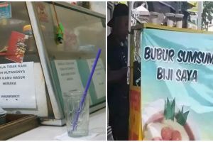 11 Potret kocak tulisan di warung ini bikin pembeli jadi salah tingkah, serem abis