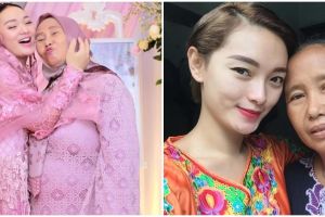 Punya anak biduan top tapi tak glamor, ini 9 penampilan sederhana ibunda Zaskia Gotik di keseharian