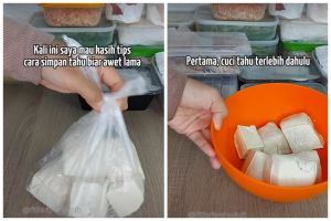 Tanpa dikukus, ini cara menyimpan tahu di kulkas agar awet satu minggu